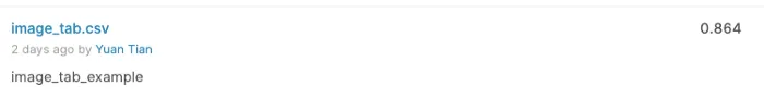 Kaggle public score